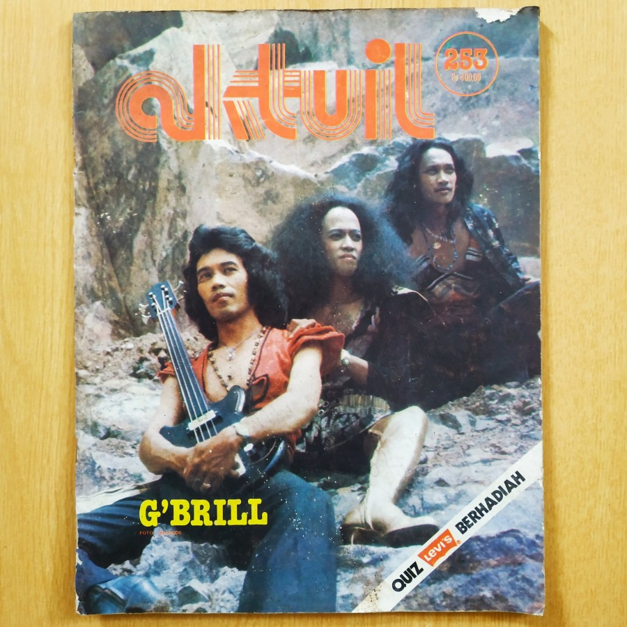 Majalah Aktuil No. 253 28 Agustus 1978 lengkap dengan poster