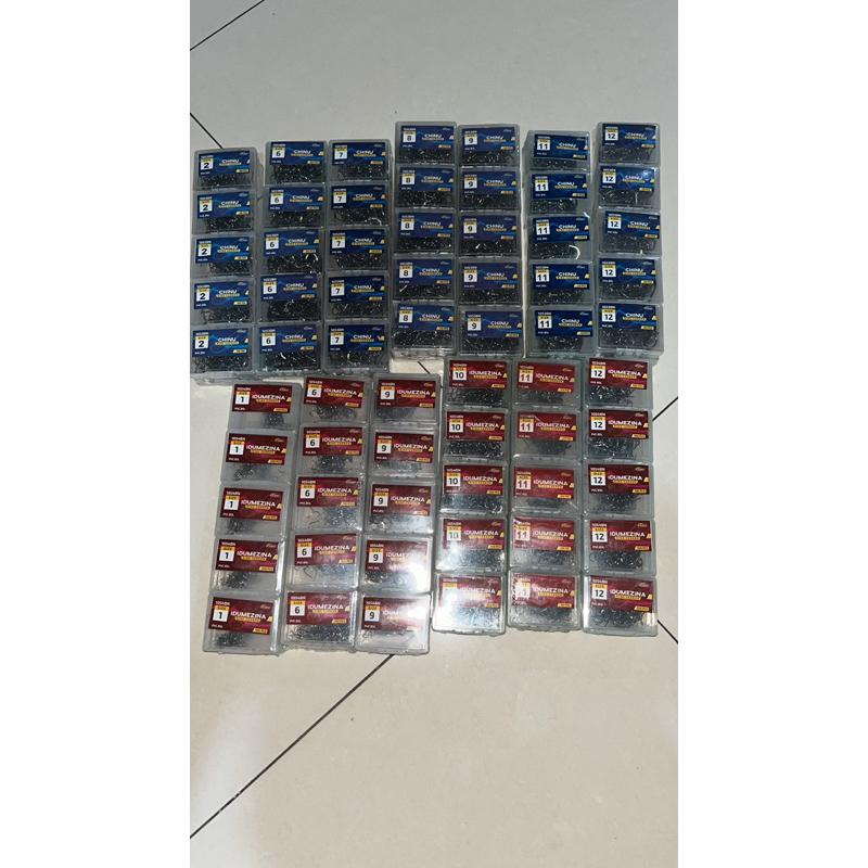 kail pancing daido box chinu 1053 (seri besar)& box indumenzina 1054(seri kecil)