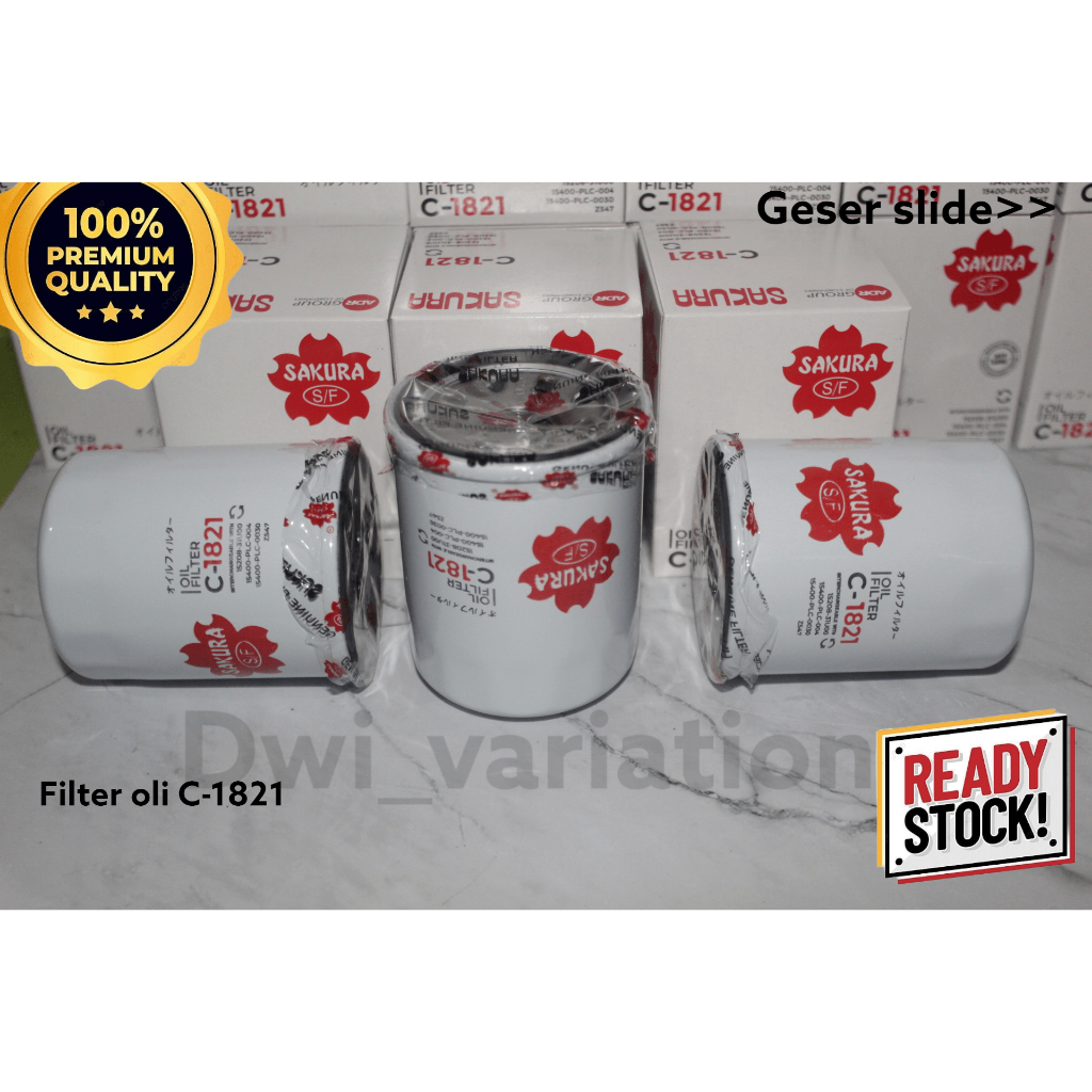 FILTER OLI HONDA BRIO 2012-2016 / BRIO SATYA 2012-2020 C-1821