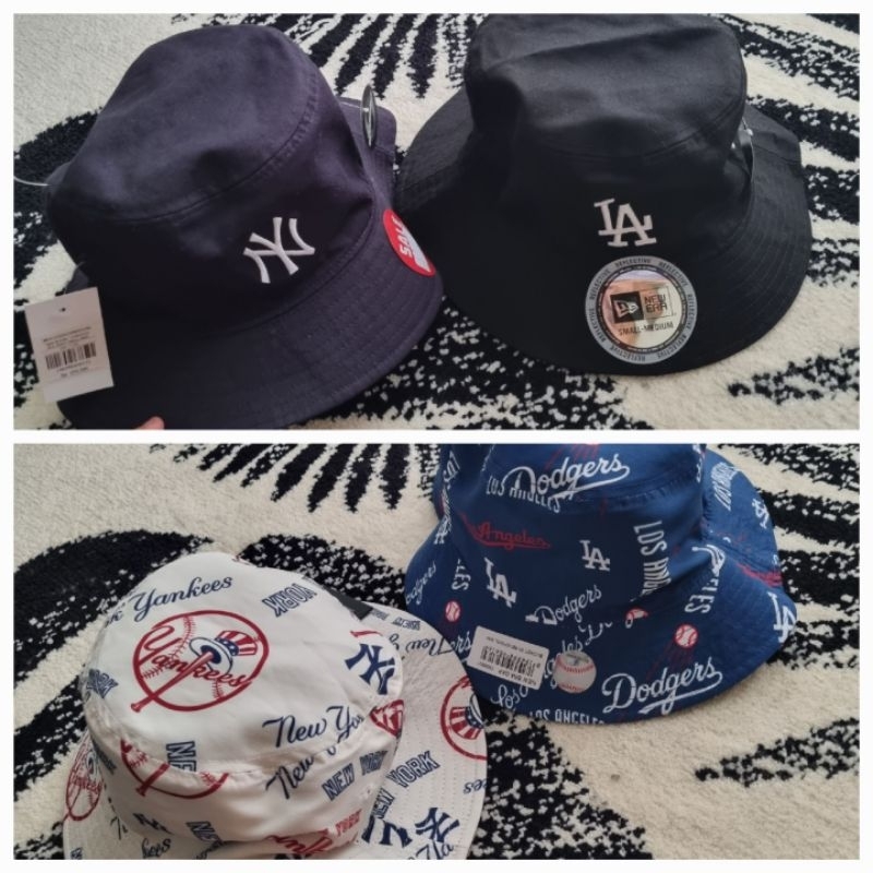 New Era Bucket Hat Bisa bolak Balik