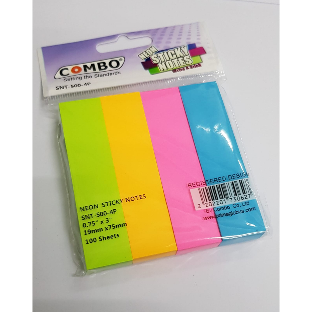 

Memo Tempel / Memo Stick / Index Mark / Pos It SNT 500-4P Combo (1pack)