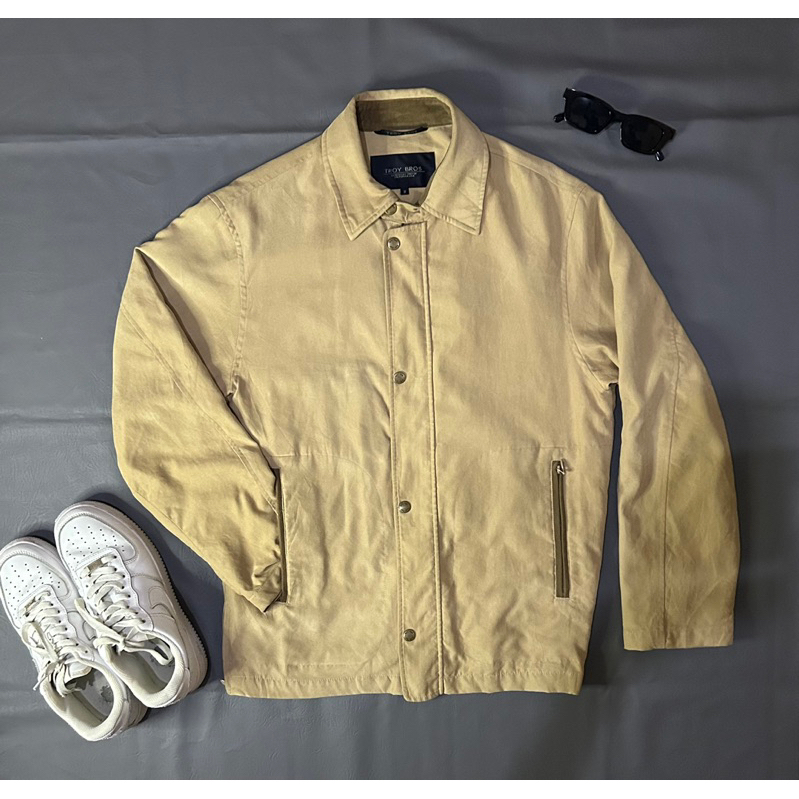 Jaket Harrington TROY BROS Second