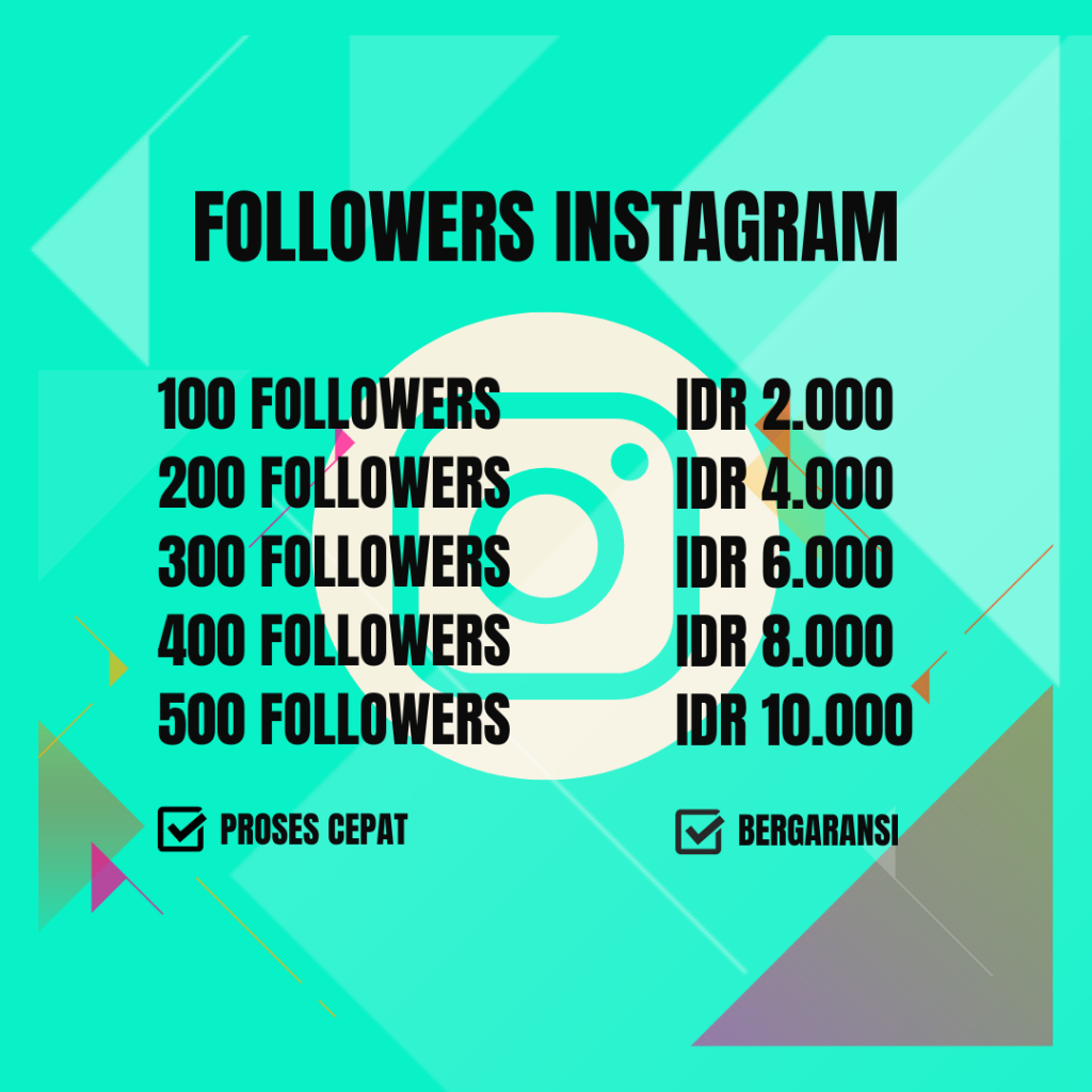 FOLLOWES REAL IG FOLLOWERS GLOBAL HIGH QUALITY PROSES CEPAT DAN INSTAN NO DROP MURAH - SPEEDPANEL