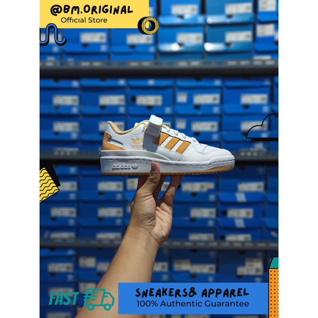 Adidas Forum Low 84 White Orange ORIGINAL GY5833