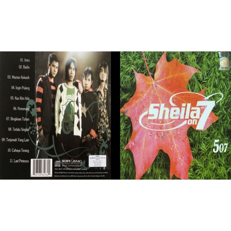 sheila on 7 vcd album 507