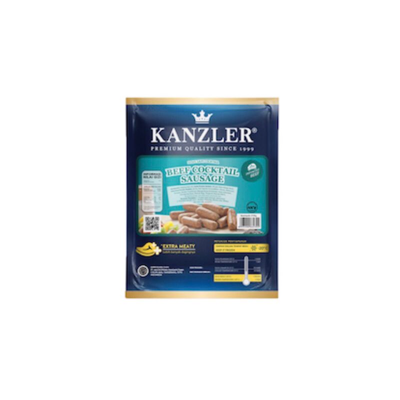 

Kanzler Sosis Beef Cocktail 250gr