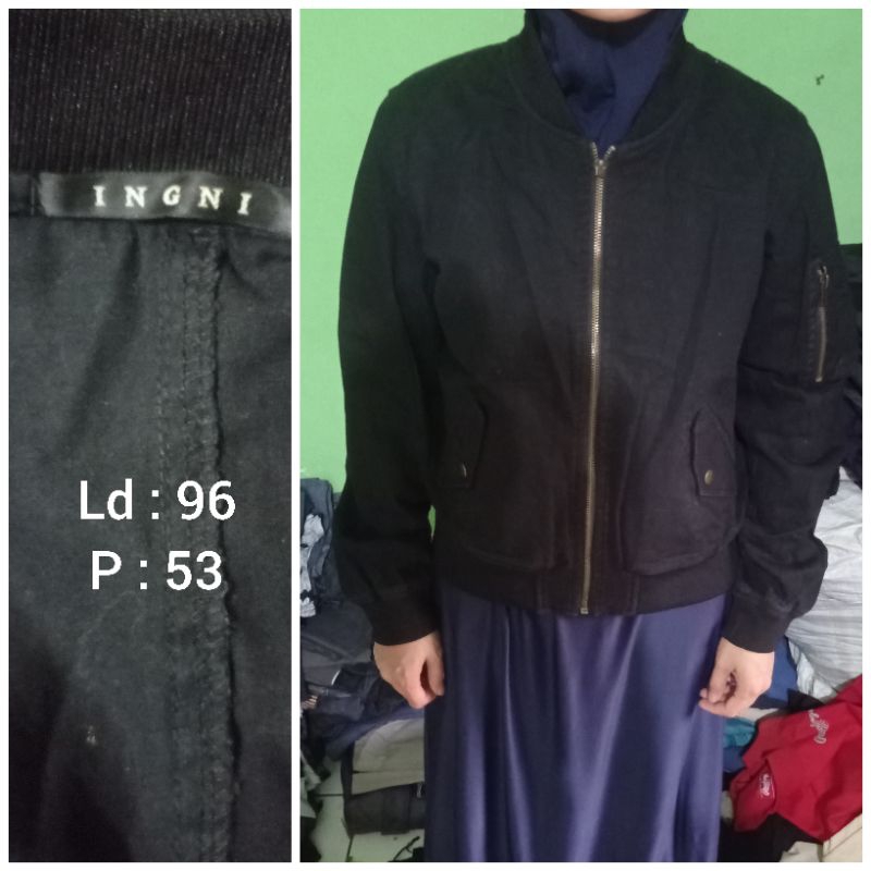 jaket bomber wanita /pria brand INGNI