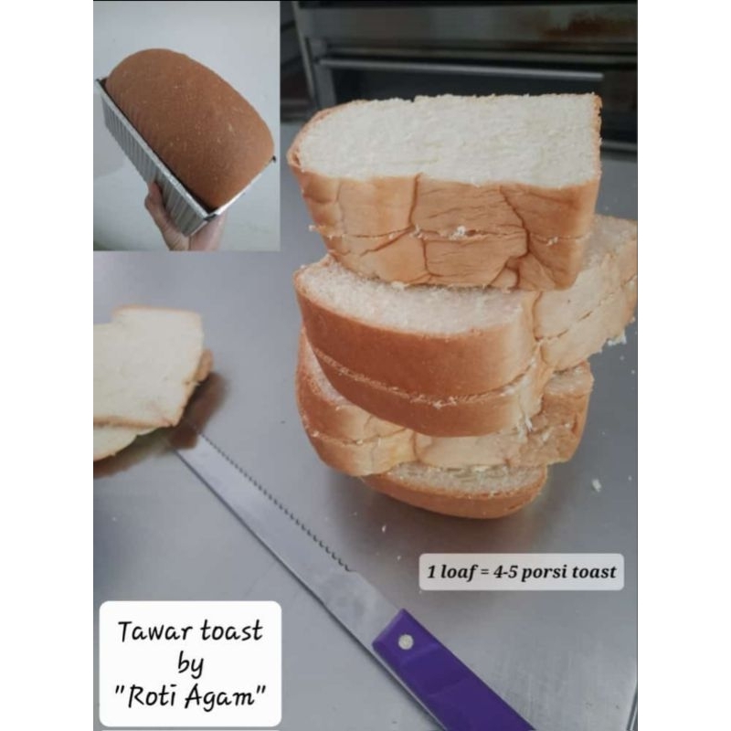 

Roti Toast Lembut / Toast Premium