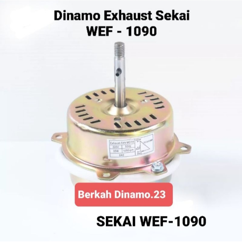 Dinamo / Mesin SEKAI WEF-1090 Exhaust Fan 10 Inch Kipas Penghisap Udara / Hexos Sekai WEF 1090