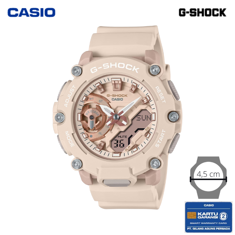 JAM TANGAN CASIO G-SHOCK MINI GMA-S2200M-4A ORIGINAL - GSHOCK GMA S2200M 4ADR PINK