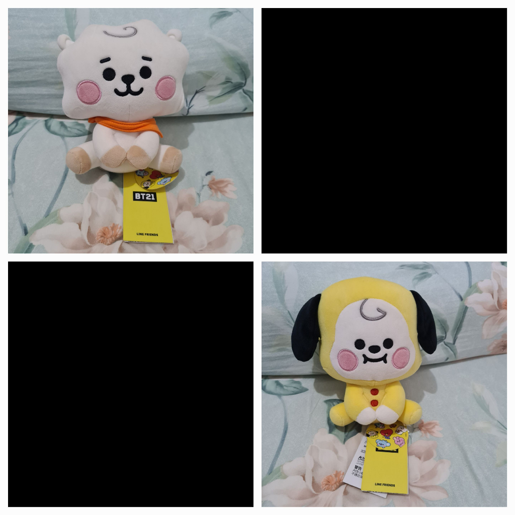 BT21 Sitting Doll Boneka Chimmy RJ Baby BTS Official Merchandise