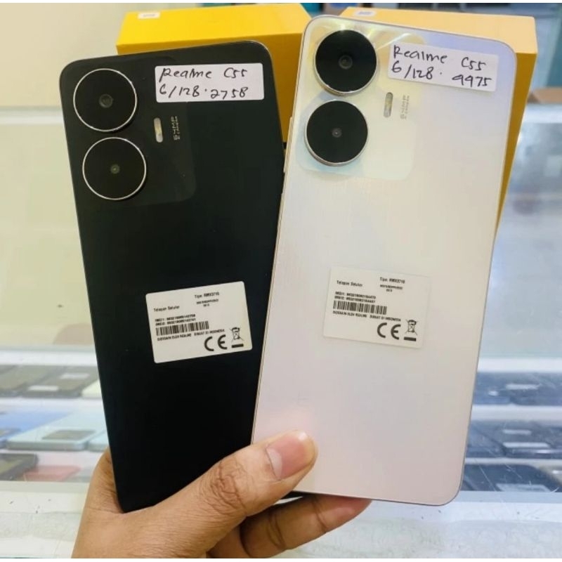 REALME C55 NFC 6/128 & 8/256 SECOND FULLSET ORI
