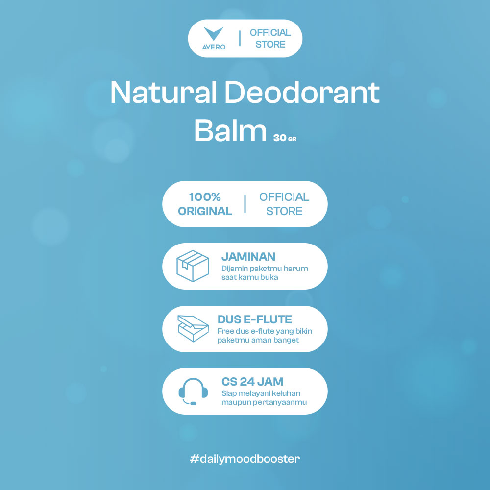 AVERO Paket Bundle 2 G - Solid Deodoran Ketiak Alami Tanpa Alkohol, Alumunium & Pengawet  & Penyegar Mulut-7