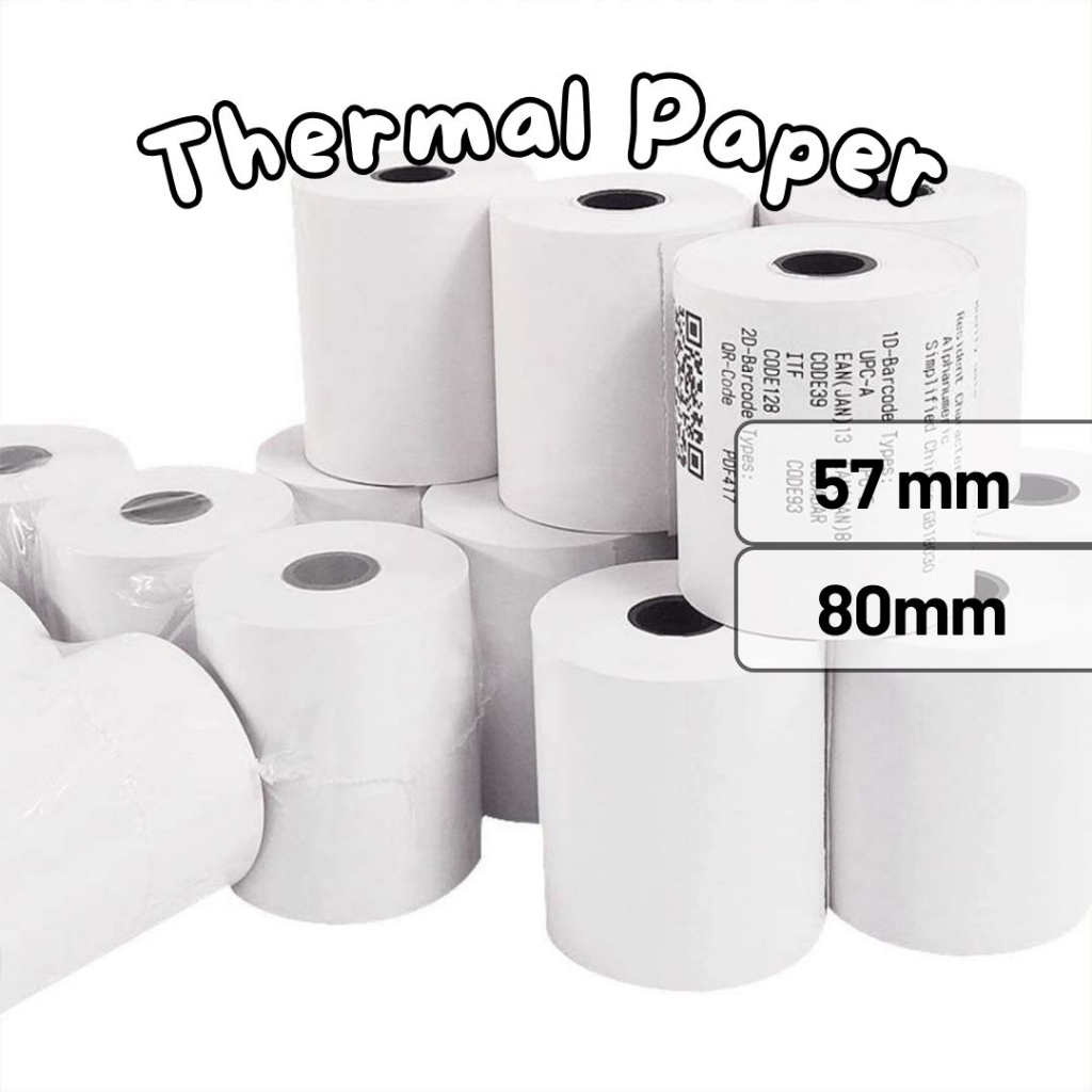 

Kertas Thermal / Kertas Printer Mini / Kertas Struk Thermal / Thermal Paper / Mini Printer Paper / Thermal Receipt Paper