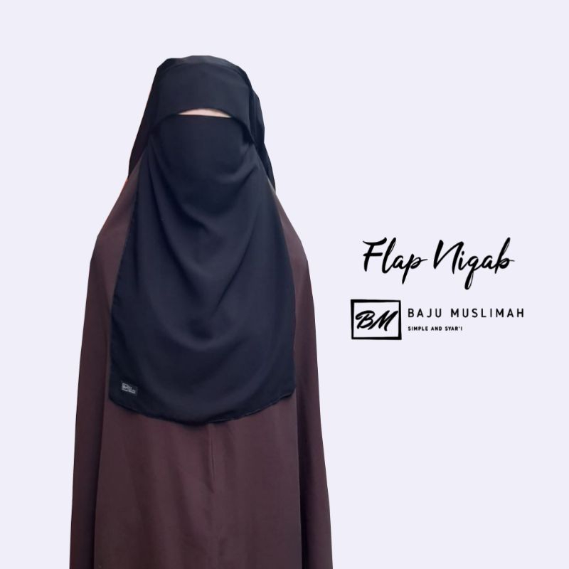 Flap Niqap/Cadar Yaman Poni Sifon Arab