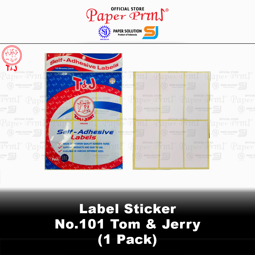 

Kertas Laser Label Stiker No. 101 Tom & Jerry