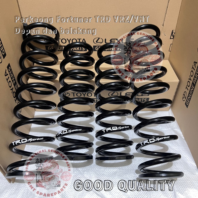 COIL SPRING PER KEONG FORTUNER TRD VRZ/VNT DEPAN BELAKANG TOYOTA ASLI ORIGINAL