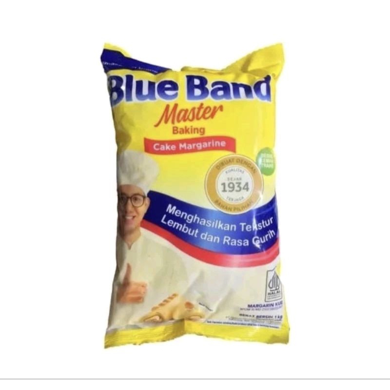 

MARGARINE BLUE BAND KEMASAN 1KG /BLUE BAND MASTER