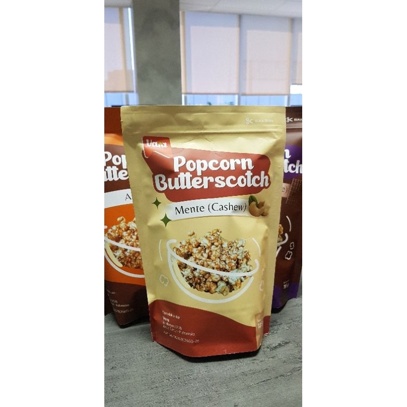 

(BEST SELLER!) POPCORN BUTTERSCOTCH RASA MENTE CASHEW ISI 185 GR