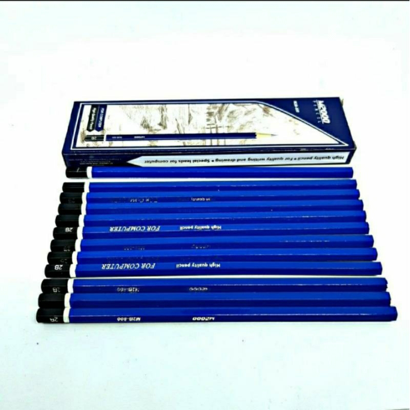 

PENSIL 2B FOR COMPUTER 12 PCS PENSIL HIGH QUALITY M 2000