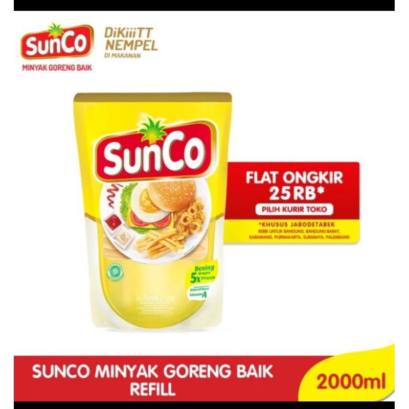 

Minyak Goreng REFILL SUNCO 2 L