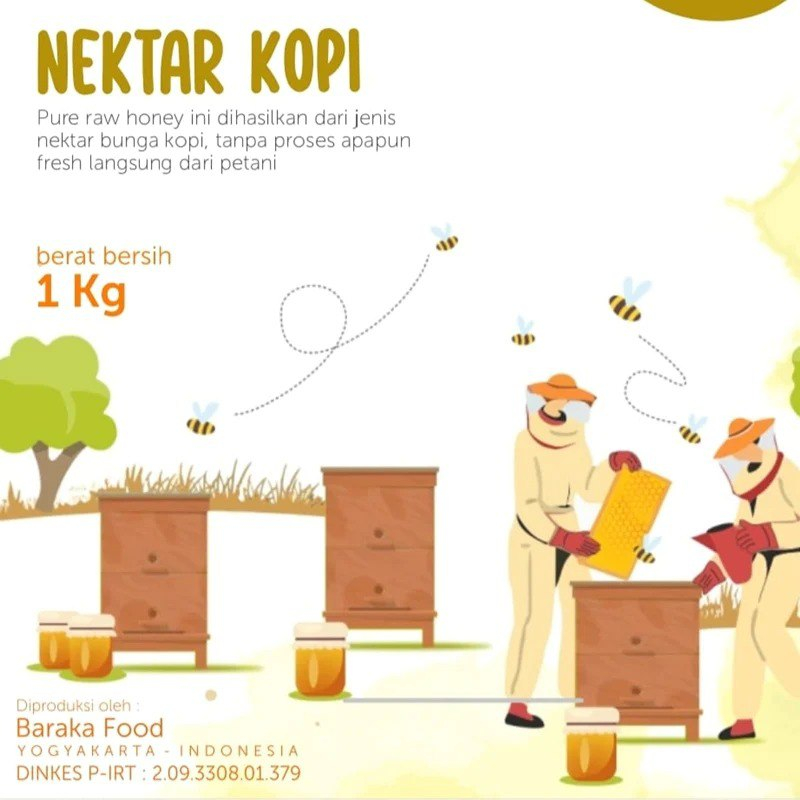 

MADU TENAN NEKTAR KOPI 1 KG - PURE RAW HONEY