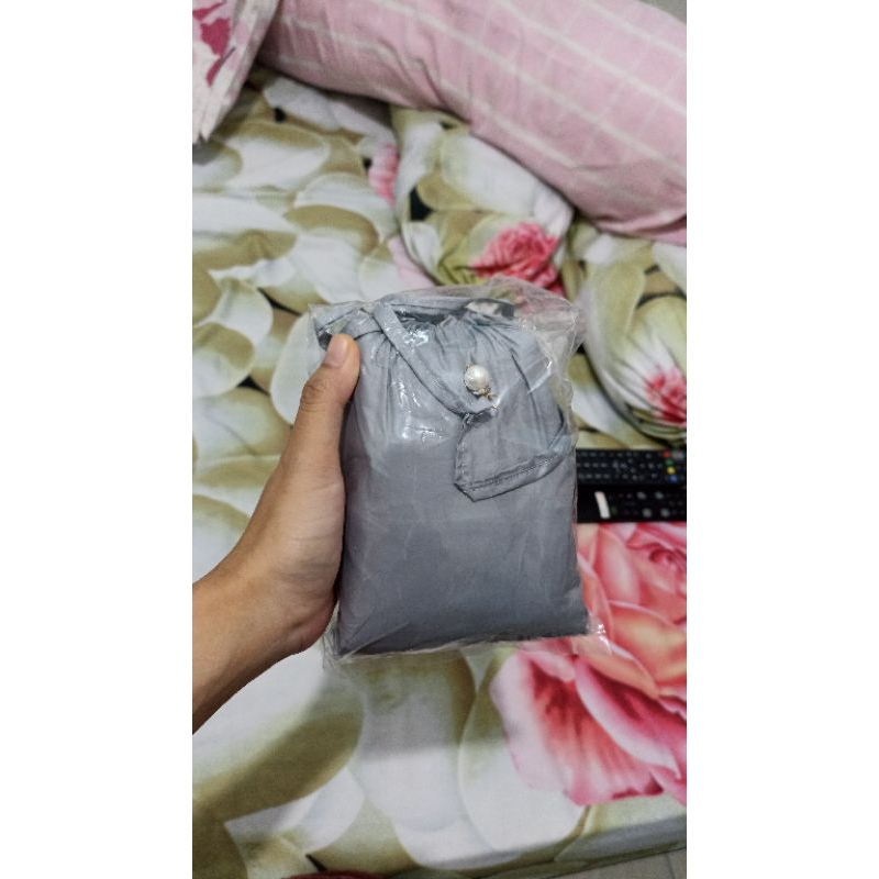 mukena parasut korea