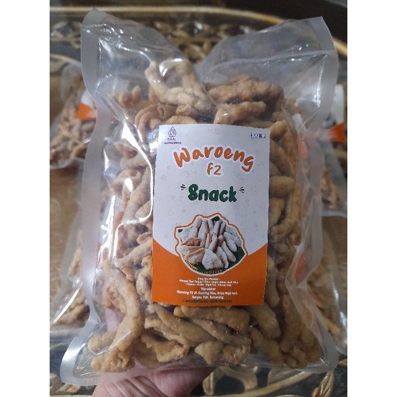 

READY - Keripik Usus ENAK Gurih 200 Gram