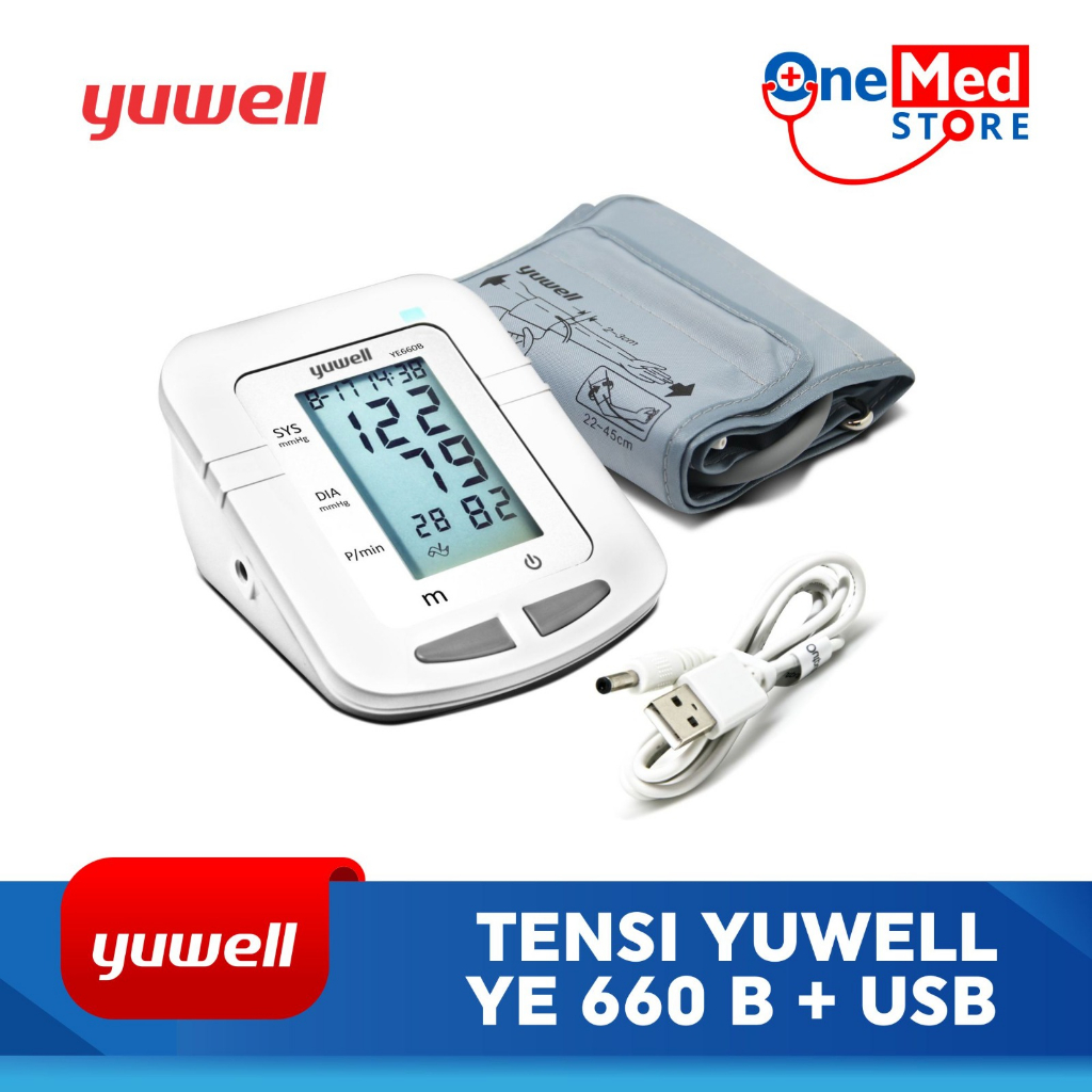 Tensimeter Digital Yuwell 660 B With USB - Pengukur Tekanan Darah Akurat