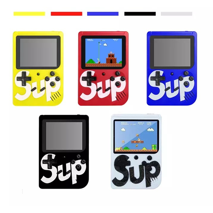 Boy Mini Sup 400 Game Portable Game Single/Dual Game Machine Dan Teman Berinteraksi Mainan Game