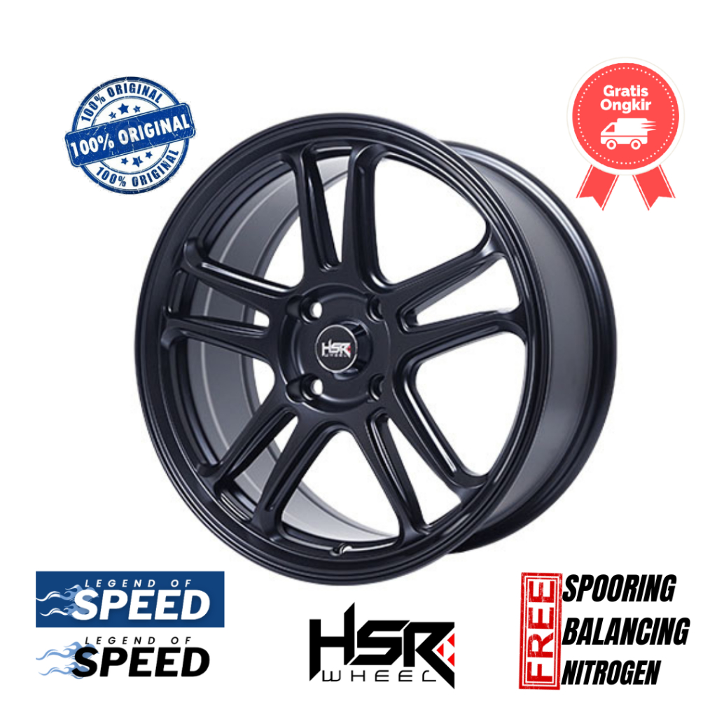 Velg Mobil HSR Ring 17 NX SPO (Avanza, Livina, Avanza, LGX Dll)