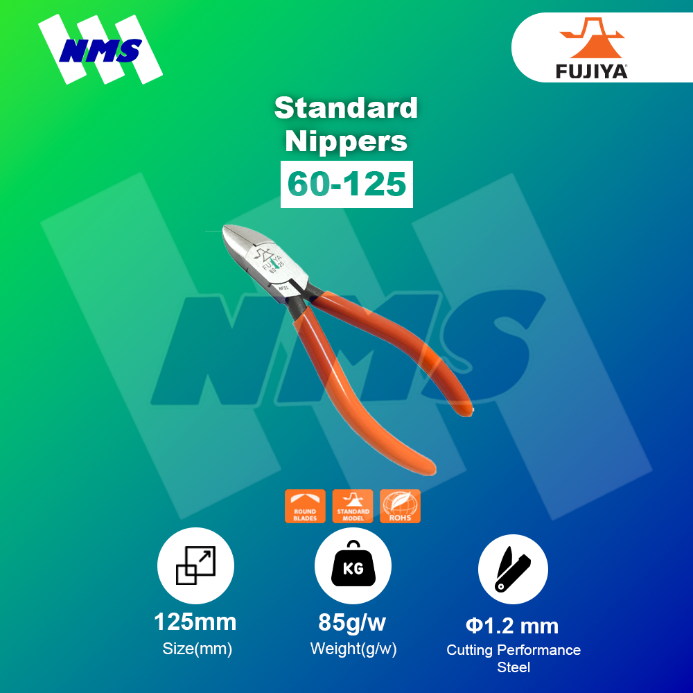 Tang Potong FUJIYA 60-125 Standard Nippers Japan