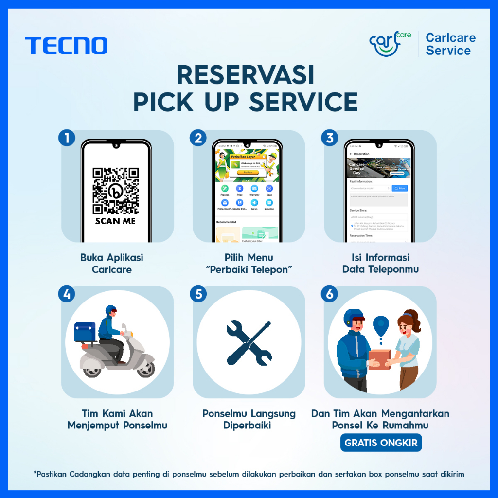 TECNO Micro SD Card 16 GB TMS-K161 Android Smartphone [Kartu Memori Handphone]-3