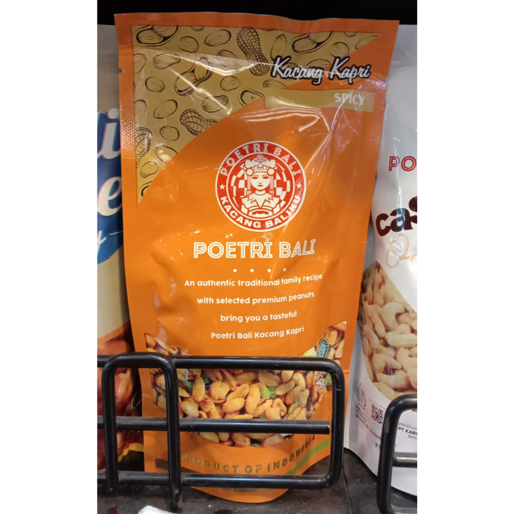 

Poetri bali kacang kapri spicy 75g