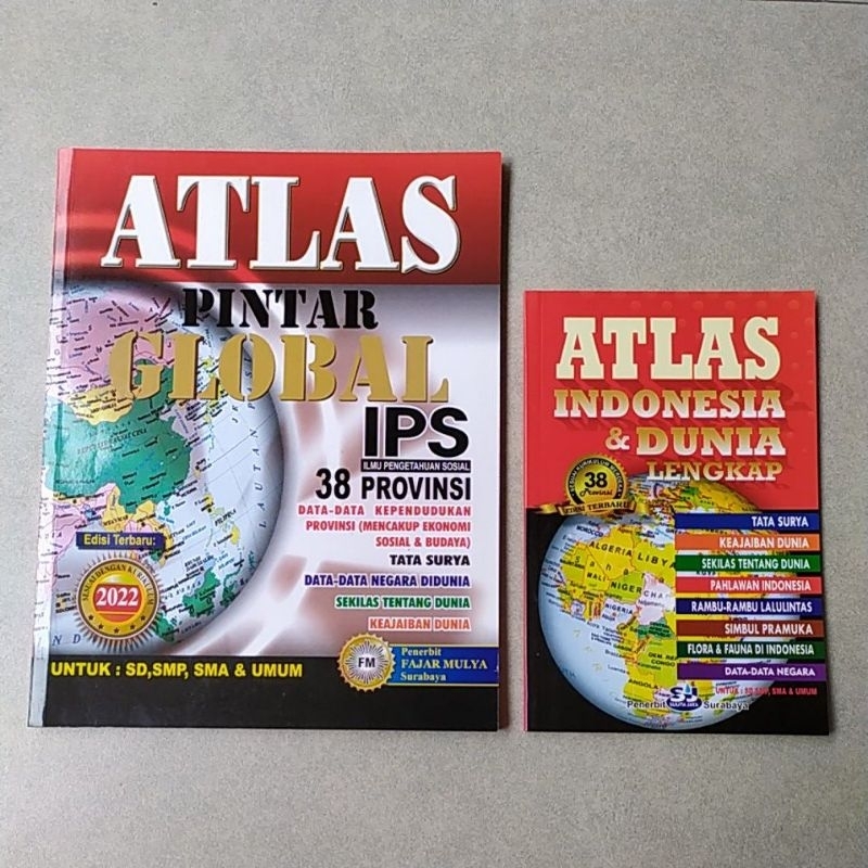 ATLAS  38 PROVINSI. Terbaru