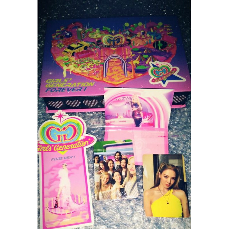 READY STOCK  Unsealed SNSD Album Forever 1 Deluxe ver. with Hyoyeon pc