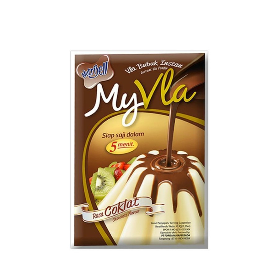 

Nutrijell My Vla Bubuk Instan Rasa Coklat