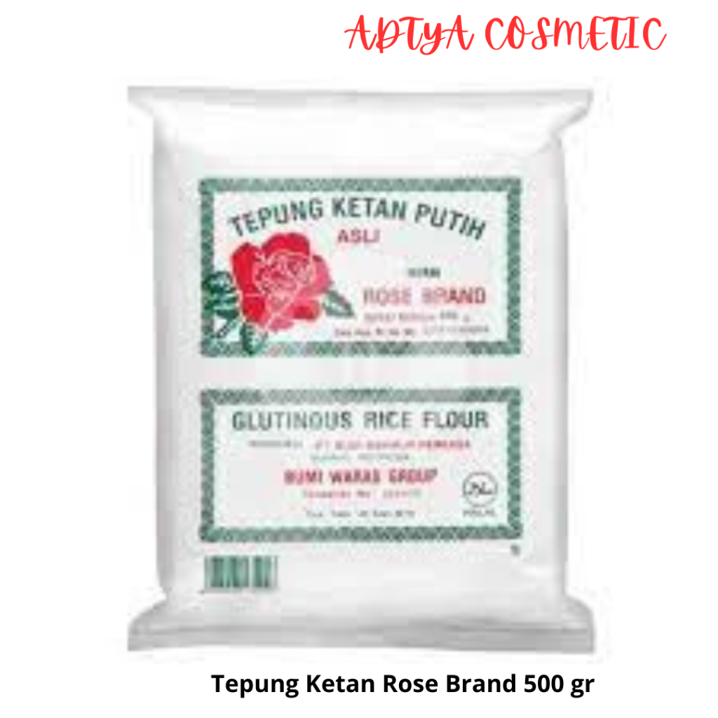 

Tepung Ketan Rose Brand 500 gr