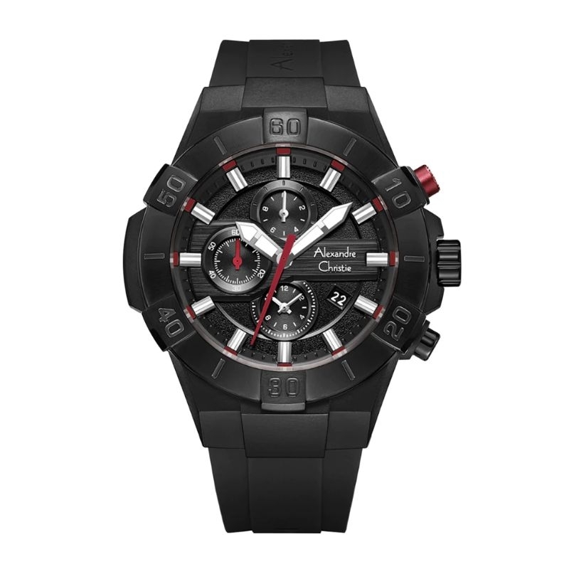 Jam Tangan Pria Original Alexandre Christie AC6645MC