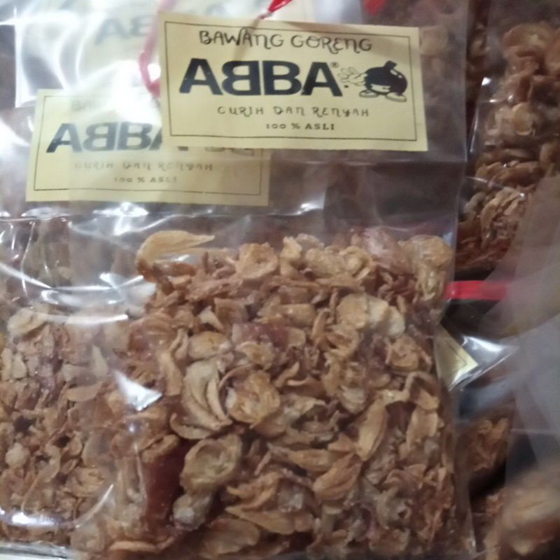 

Bawang Goreng per ikat isi 10 pcs