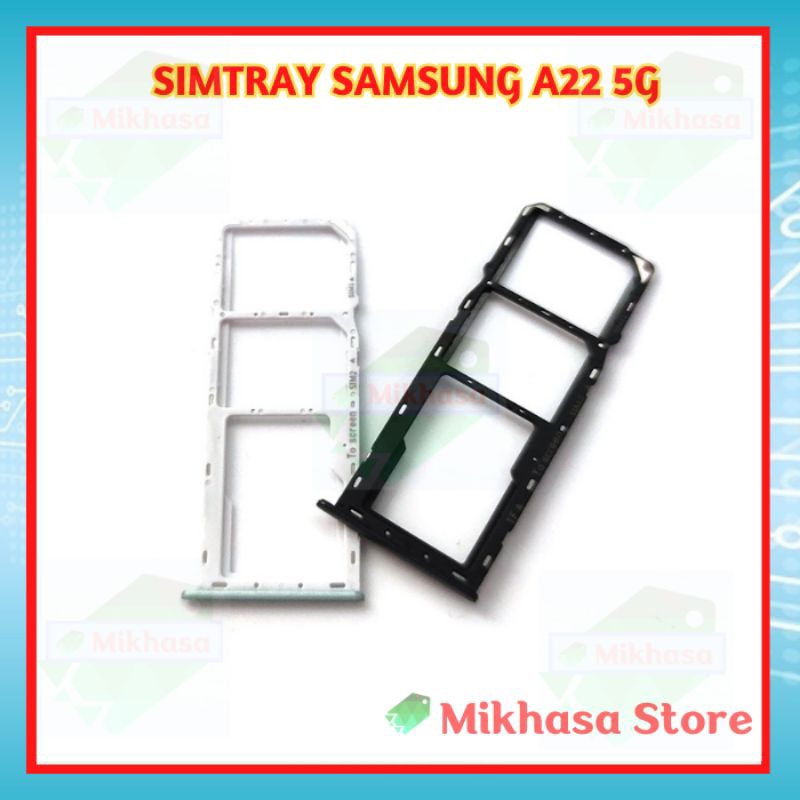 Simtray Tempat Kartu Sim Samsung A22 5G Simlock Slot Sim Dudukan Kartu Samsung Galaxy A22 5G