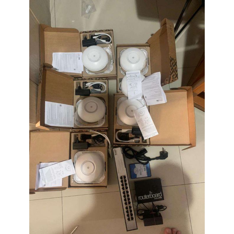 Alat mirkrotik lengkap (jual bekas) barang masih bagus