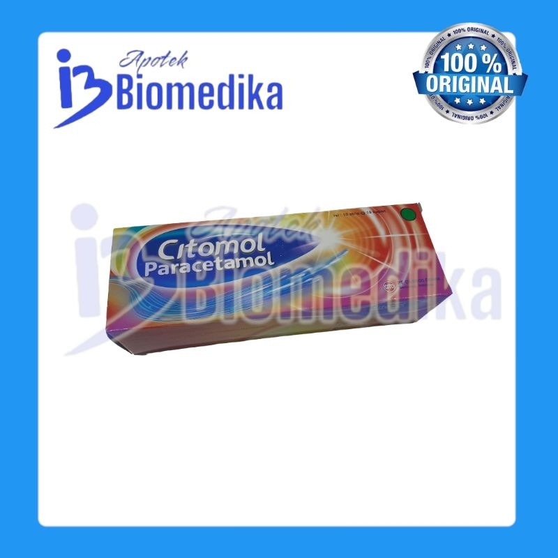 CITOMOL TABLET PERBOK ISI 10N STRIP