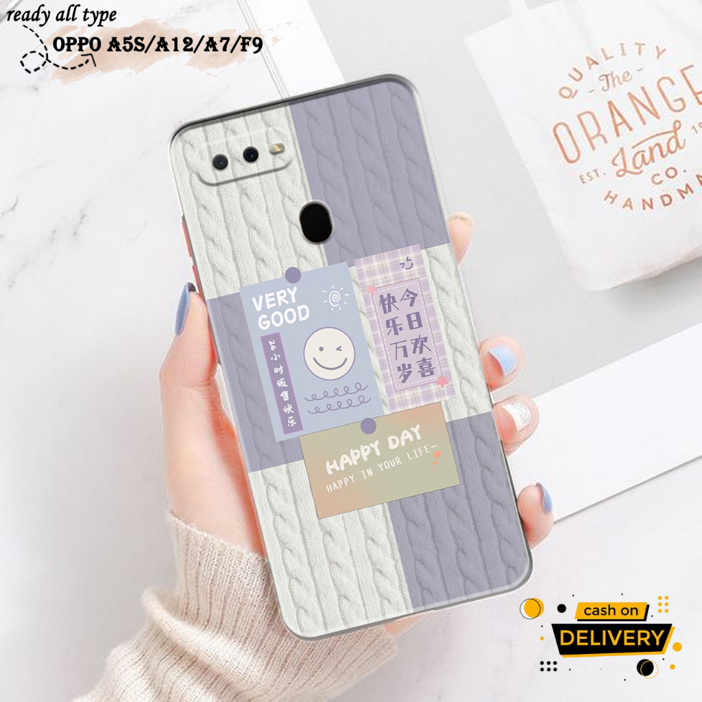 Case Hp Oppo A5S - Oppo A12 - Oppo A7 - Oppo A11K - justyce.id - Casing Motif - Hardcase Softcase - 