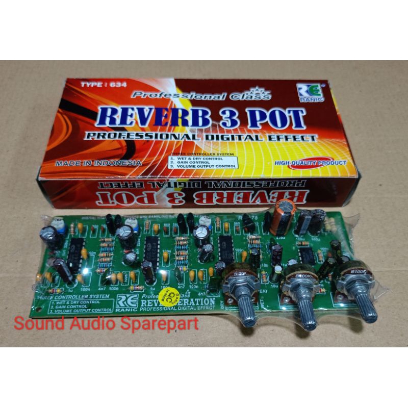 Kit Echo Reverb 3 Potensio