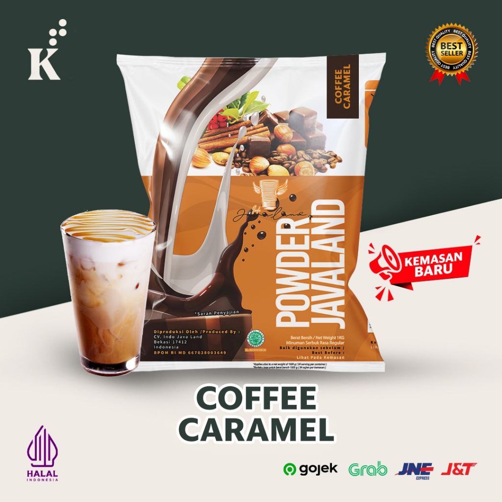 

Bubuk Minuman rasa Coffee Caramel 1 kg - Javaland