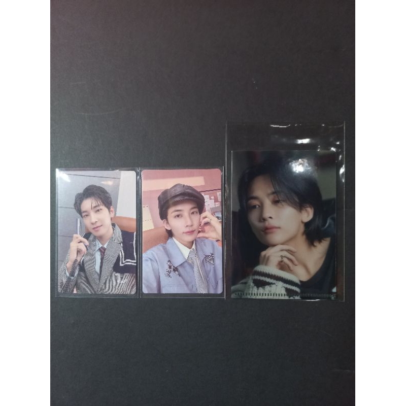Photocard Seventeen Wonwoo, Jeonghan, FML Reg B, Jeonghan pob Ktown mini L holder