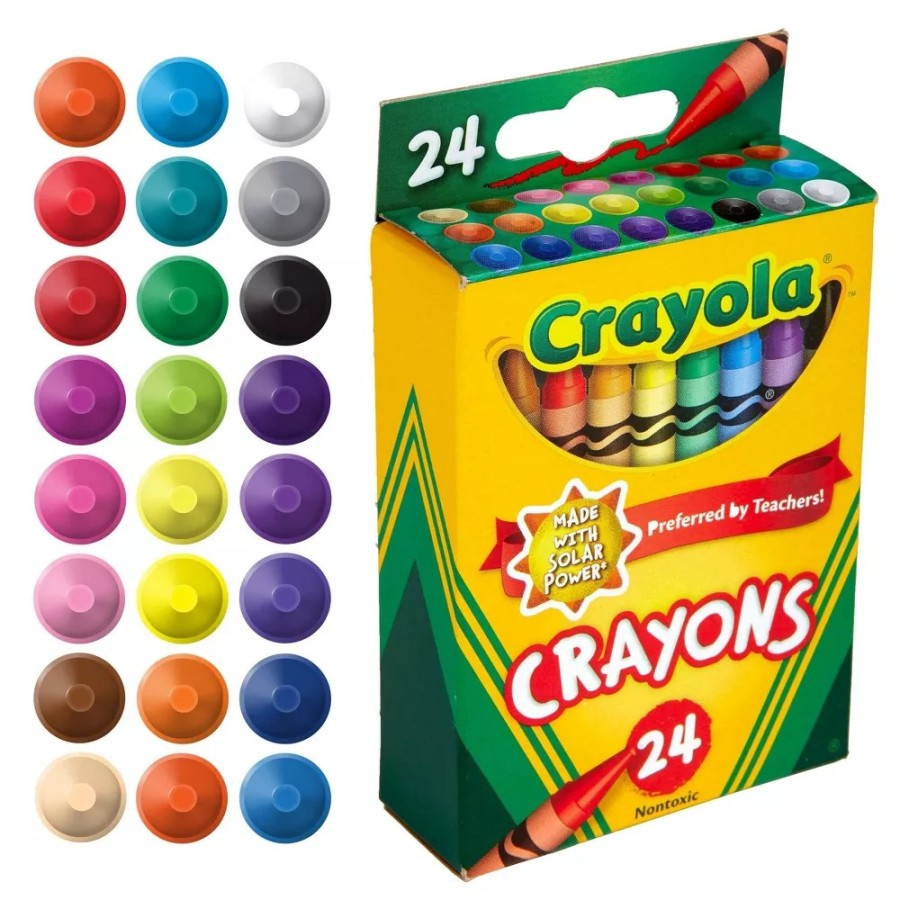 

Crayola 24 Crayon Classic Original Import USA