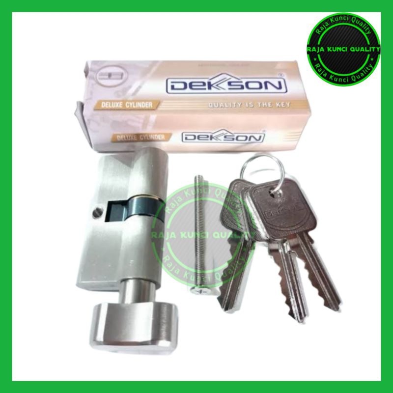 CYLINDER/SILINDER KUNCI PINTU KNOP DEKSON/SILINDER KUNCI SINGLE PUTAR DEKSON 60MM