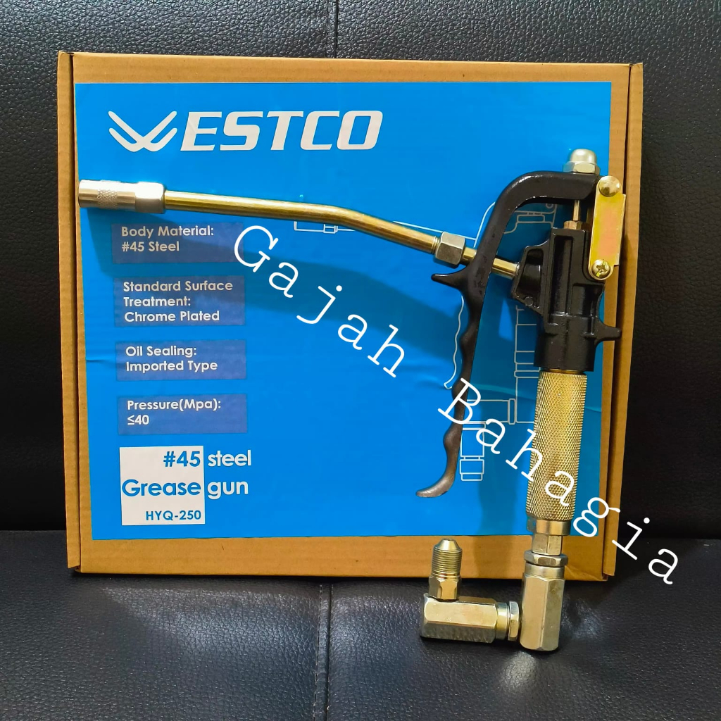 Gun pompa gemuk angin Grease gun Handle Stik Grease pump Westco